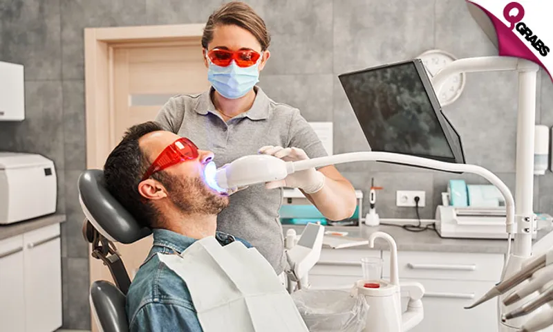Zoom OR American Teeth Whitening, Scaling & Polishing + Consultation!